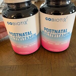 GoBiotix Postnatal Multi, set of 2 Perfect baby shower gift Postpartum must have